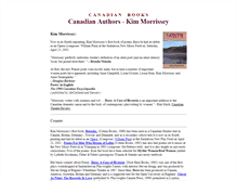 Tablet Screenshot of kimmorrissey.com